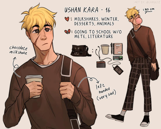 Ushan character sheet
